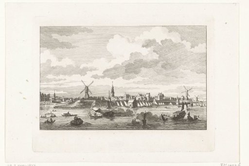 View of Amsterdam from the Buiten-Amstel, 1650