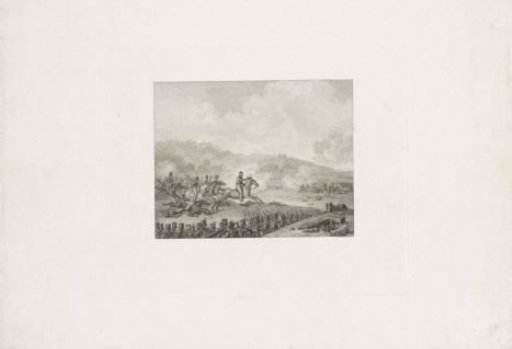 Prince of Orange Leads the Dutch Troops at Quatre-Bras, 1815