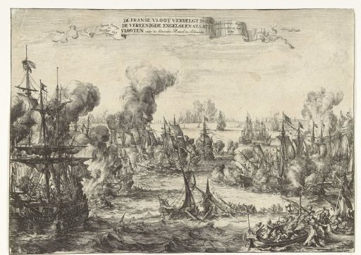 Naval Battle at Cape La Hogue, 1692