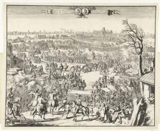 Reception of the Prince of Orange upon His Entry into London, 1688
