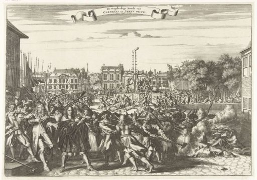 The death of Johan and Cornelis de Witt, 1672