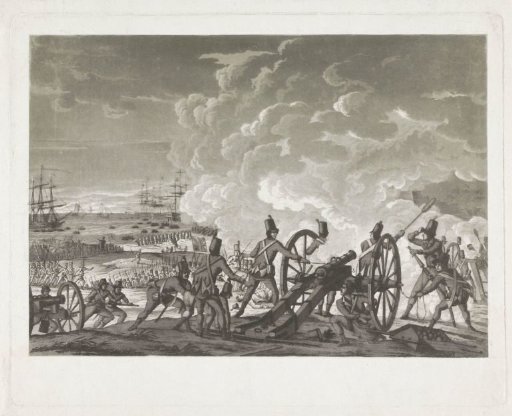 Landing of the British on Walcheren, 1809