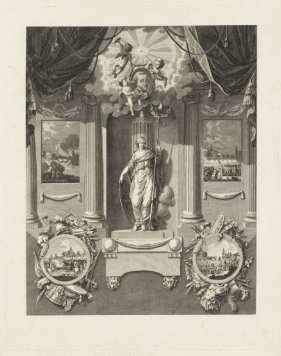 Column of Honor for Lieutenant-General Carel Baron van Boetzelaer