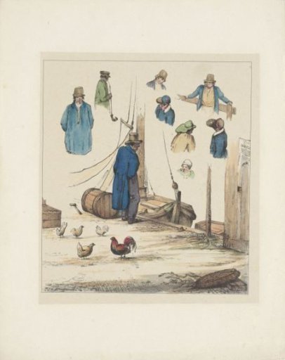 Figure Studies (fourth sheet), 1833