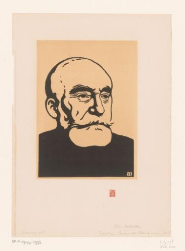 Portrait of Pierre Cécile Puvis de Chavannes