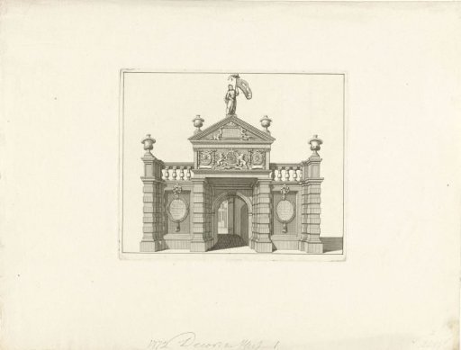 The Middelburg Gate in Flushing, 1772