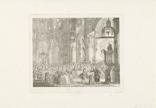 Baptism of Prince Willem Frederik, 1772
