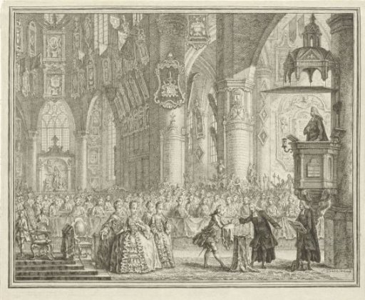Baptism of Prince Willem Frederik, 1772