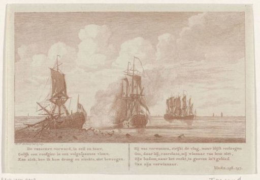Naval Battle at Cadiz, 1781