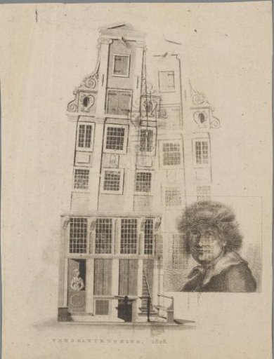 Rembrandt's House and His Self-Portrait