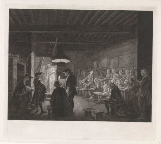 City Drawing Academy in Amsterdam, 1764-1767