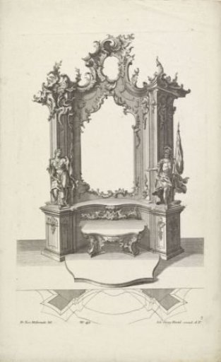 Altar with a woman and a man