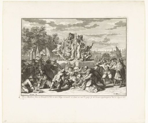 Mutilation of the Bodies of the De Witt Brothers, 1672
