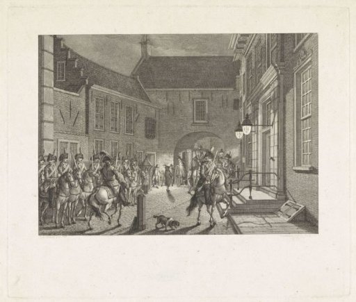 L.P. van de Spiegel Brought to the Prison Gate, 1795