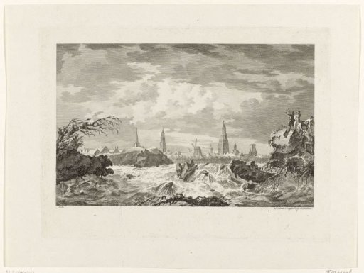 Breach of the Dike Outside Zutphen, 1784