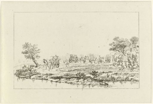 Arrest of the Princess at Goejanverwellesluis, 1787