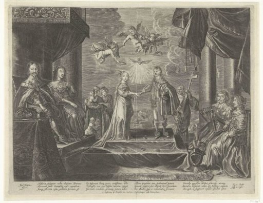 Marriage of Prince William II and Mary Stuart, 1641