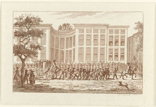 Reception of the Prince of Orange, 1787