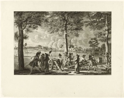 Attack on the town of Weesp, 30 September 1787