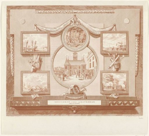 Monument for Amsterdam, 1787
