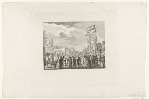 Arrival of the Prince and Princess of Orange in Middelburg, 1786