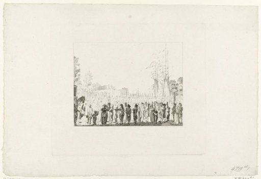 Arrival of the Prince and Princess of Orange in Middelburg, 1786