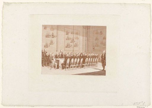 Willem V addressed in the meeting of the States of Zeeland, 1786