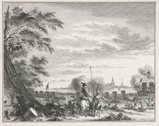 Siege of Grave by Maurice, 1602