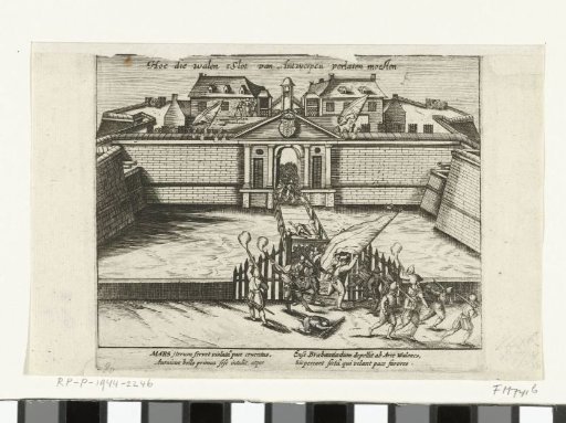 Walloons leave the citadel of Antwerp, 1577