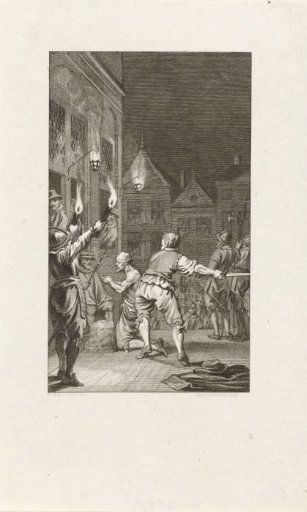 Beheading of Nicolas Gosson in Arras, 1578