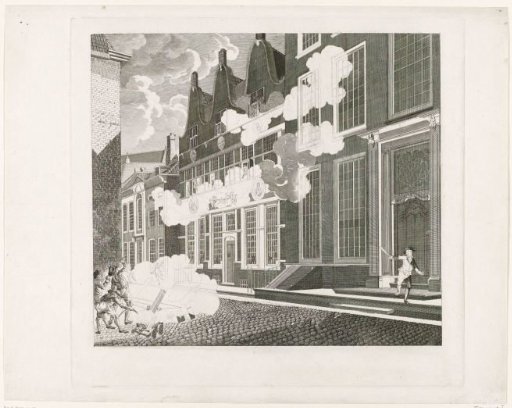 Bombardment of the House of Lucas van Steveninck, 1787