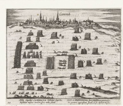 Cambray Relieved by the Duke of Anjou, 1581