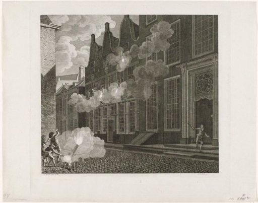 Bombardment of the House of Lucas van Steveninck, 1787