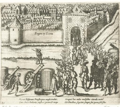Carl Fugger and Fronsberger Captured before Bergen op Zoom, 1577