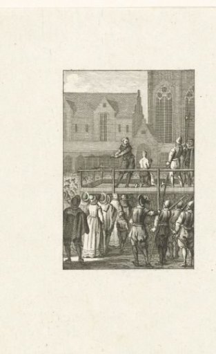Beheading of the Engraver Cornelis de Hooghe, 1583