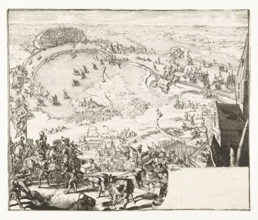 Commencement of the Siege of Antwerp, 1584