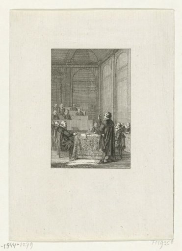 Johan van Oldenbarnevelt Takes the Oath as Advocate General, 1586