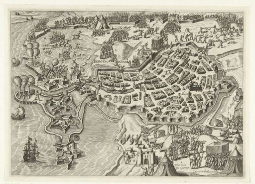 Parma Besieges Bergen op Zoom, 1588