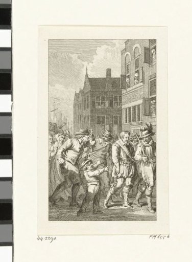 Bossu Brought into Hoorn as a Prisoner of War, 1573