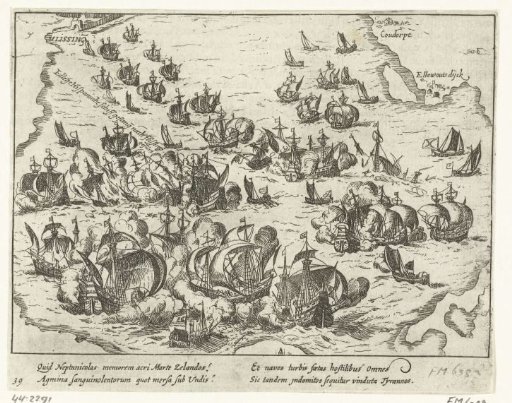 Victory over the Spanish Fleet at Vlissingen, 1573