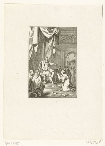 Alva Demands the Tenth Penny, 1571