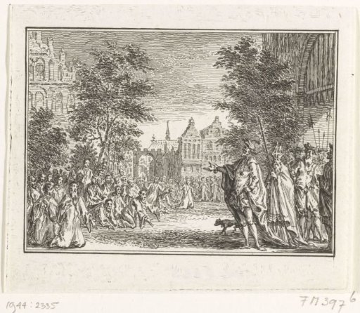 Emperor Charles V Punishes the Inhabitants of Ghent, 1540