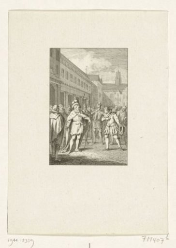 Arrival of Philip II of Spain in Brussels, 1555