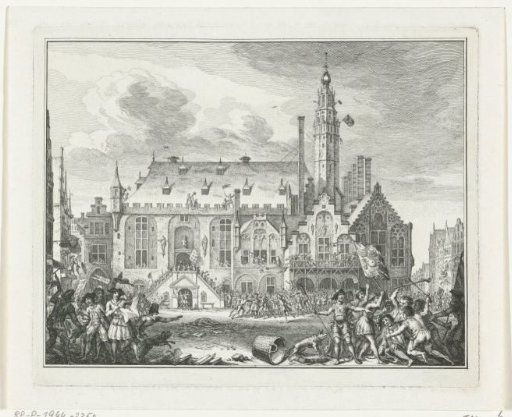Revolt of the Cheese and Bread People in Haarlem, 1492