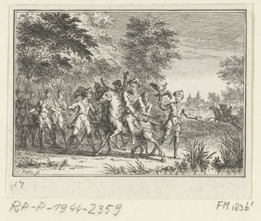 Count Floris V Captured While Hunting, 1296