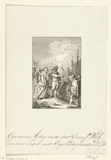 Countess Ada Sent to England by William I, 1204