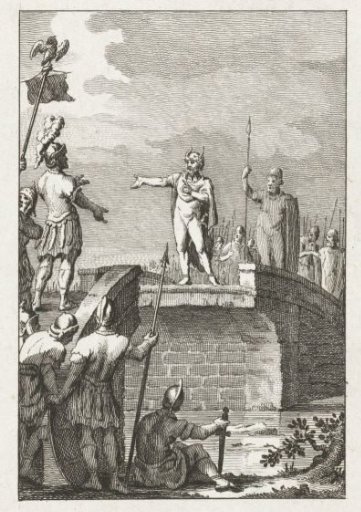 Civilis and Cerialis Negotiate on the Broken Bridge, 69-70
