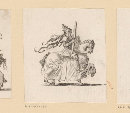 Knight on Horseback in Armor