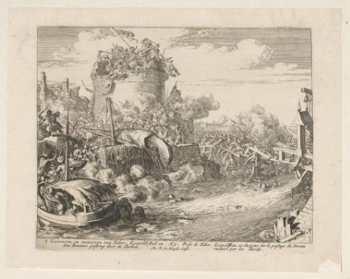 The Conquest of Tabor, Leopoldstadt, and the Bridge over the Danube by the Turks