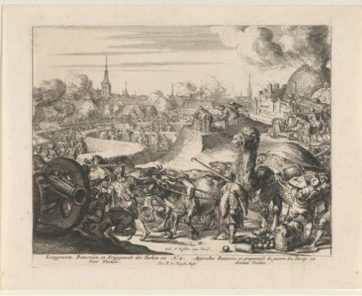 Trenches of the Turks before Vienna